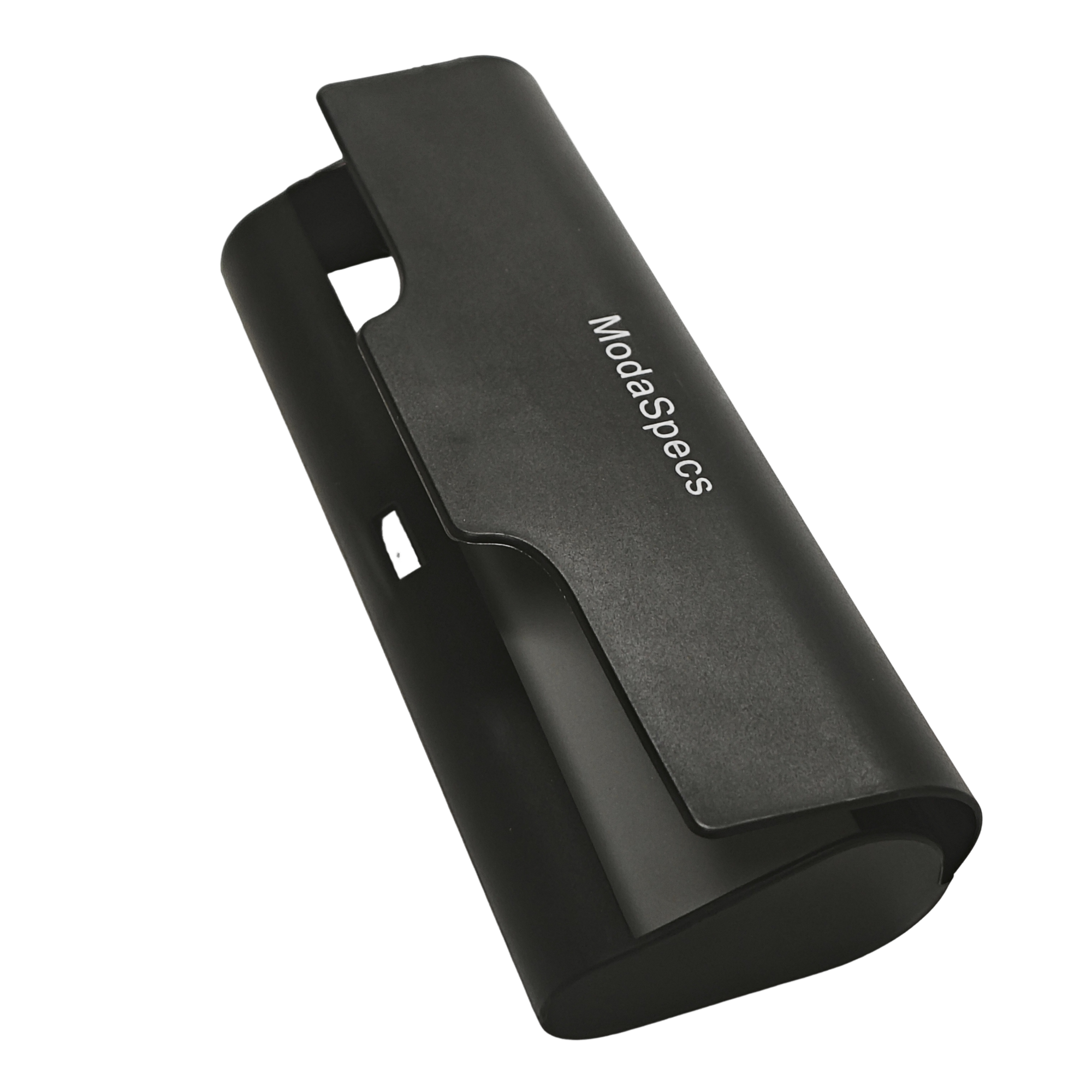 MODASPECS Hard Shell Glasses Case, Portable Sleek Black Protective Glasses Storage Box for Reading & Sunglasses - Image 4